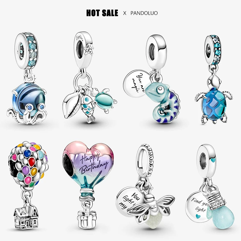 Pandora Charms 925 Original Fit Pandora Original Charm Bracelet Women 925 Silver Hot Sale Pendant Beads Jewelry Gift 2023 New in Pandora Charms 925 Original Fit Pandora Original Charm Bracelet Women 925 Silver Hot Sale Pendant Beads Jewelry Gift 2023 New in