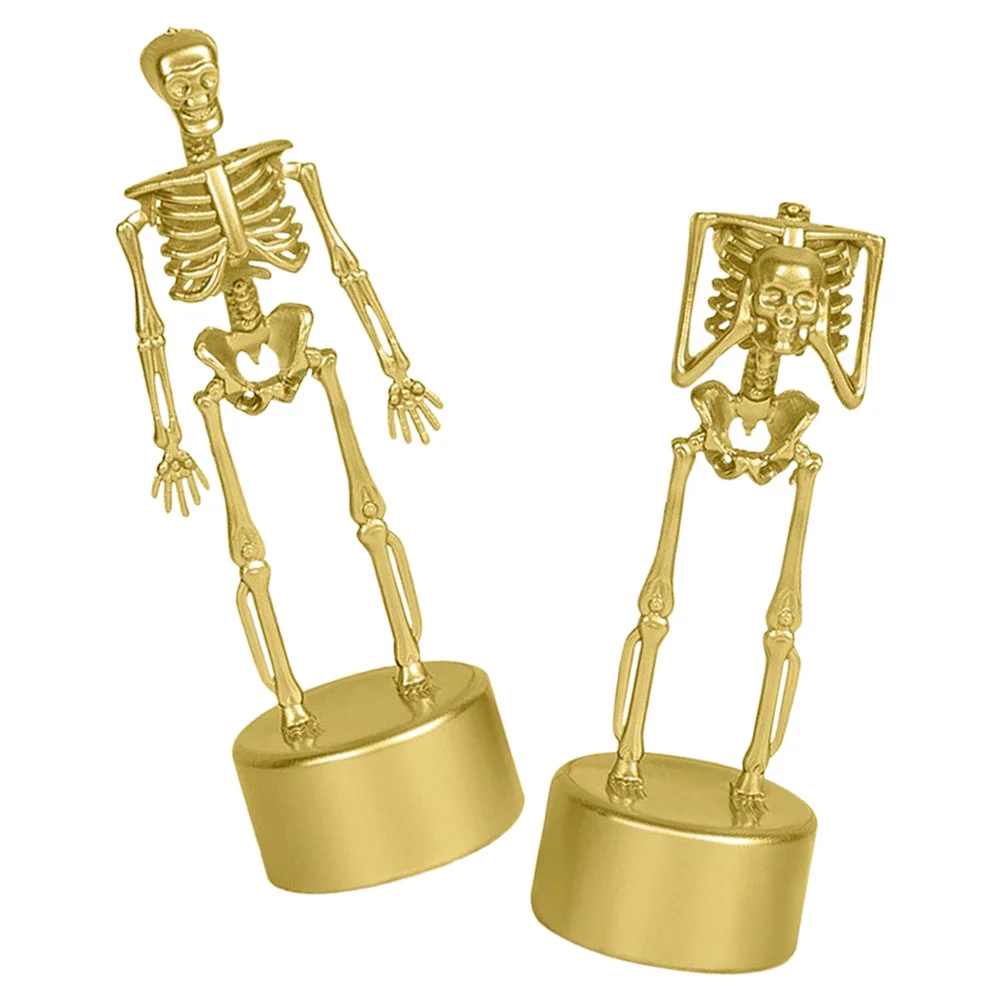 

2 Pcs Stand Trophy Halloween Party Accessories Home Desktop Adornments Supply Adutl Toy Decors Toys Crafts