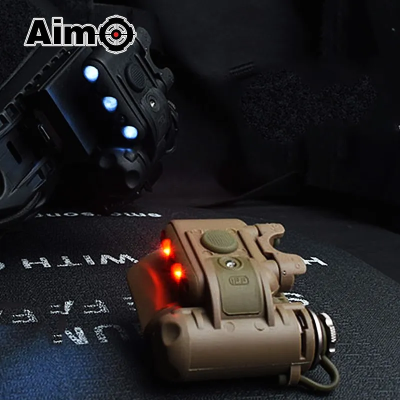 

Tactical Airsoft GEN 2 HELMET LIGHT White Red IR Led Gen ii Helmet Tactical Flashlight Scout Light Weapon Lights Lamp light