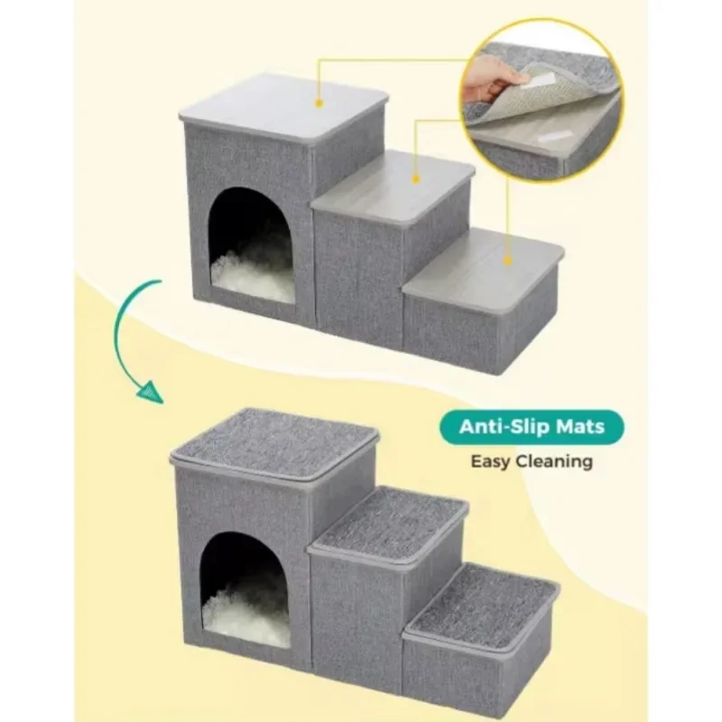 Складная ступенчатая лестница для домашних животных портативная маленьких