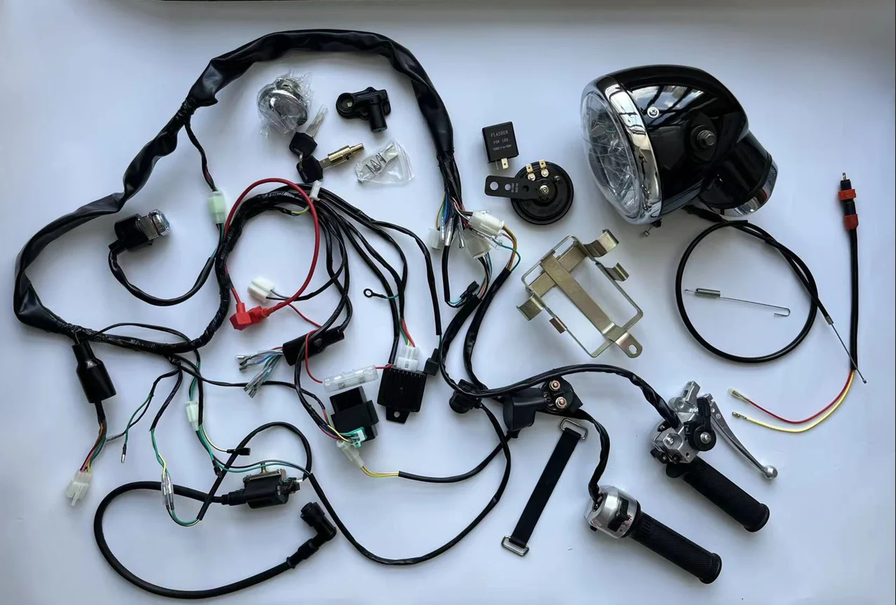 CT70 12 В Полный Жгут и электрические детали подходящие для honda