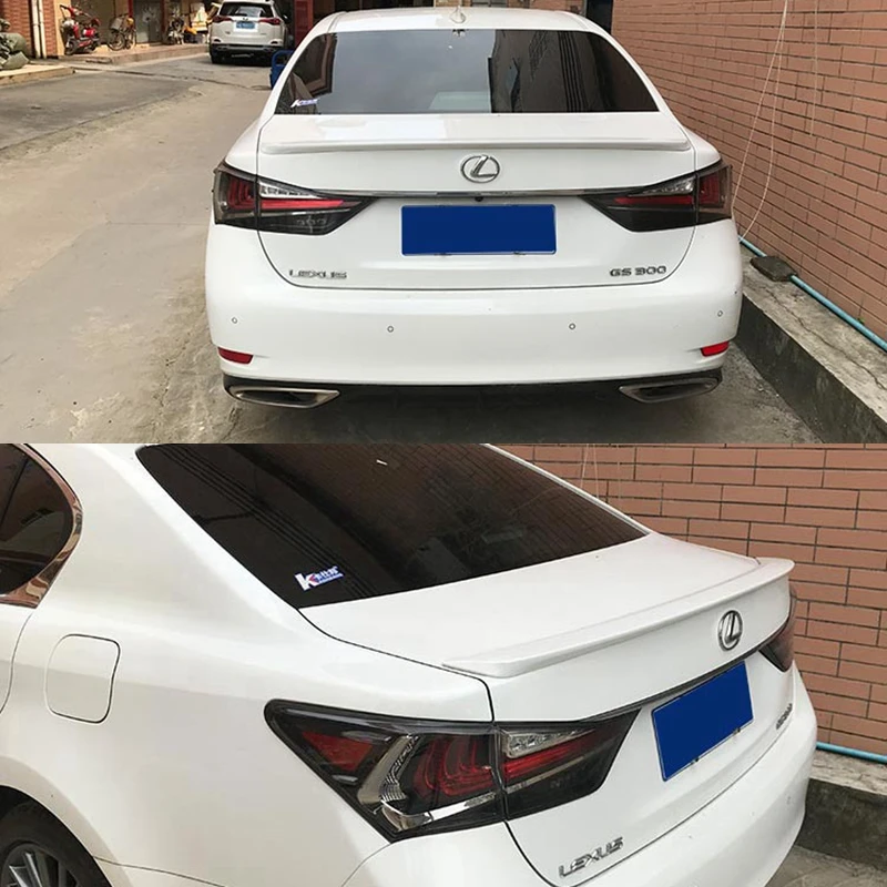 Спойлер из АБС-пластика для Lexus GS250 GS350 GS450 спойлер заднего крыла автомобиля от 2013