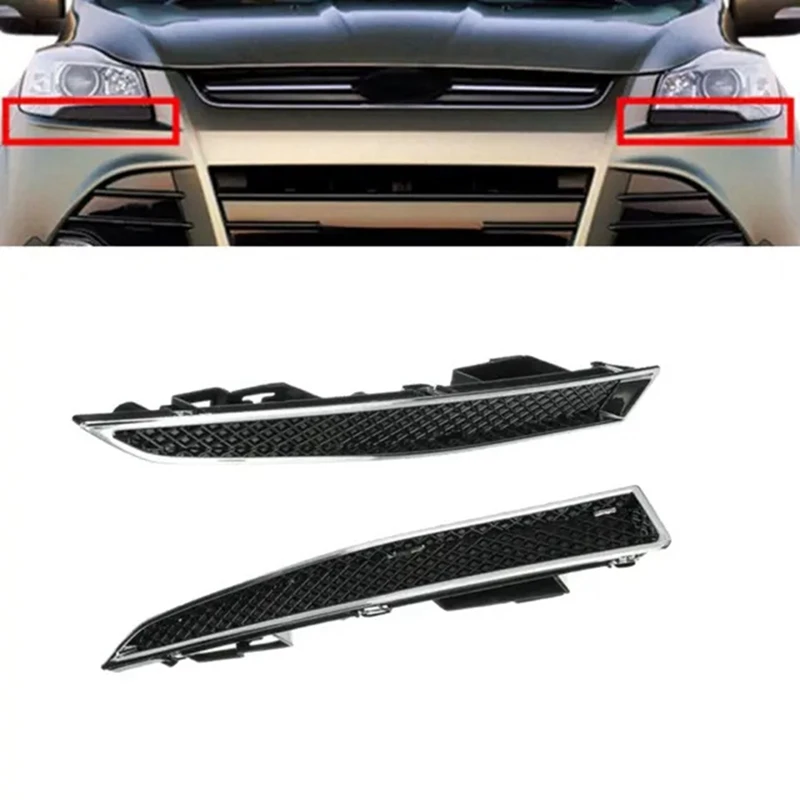 Накладка на автомобильную фару нижняя накладка DV45-8228-AA DV45-8229-AA для Ford Escape