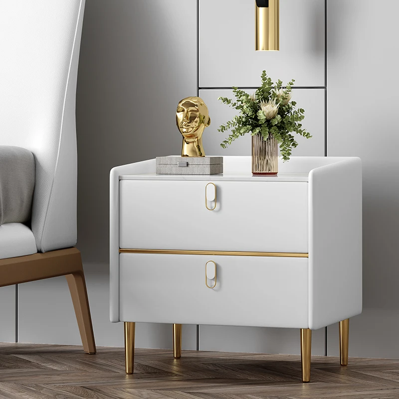 

Corner Bed Nightstand Bedroom Mobiles Unique Dresser Small Bedside Table Coffee Modern White Muebles Nordic Furniture WWH40XP