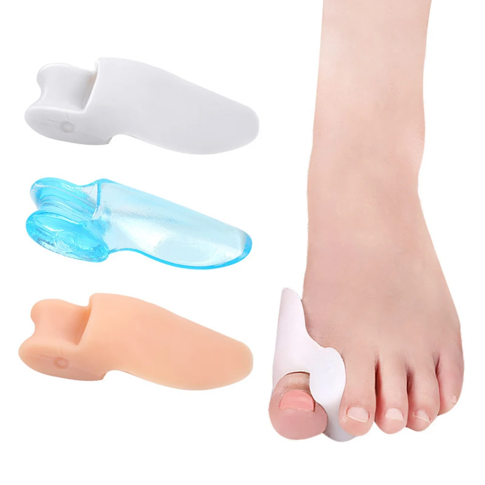 

Single Hole Hallux Valgus Orthotic Device Toe Separator Straightener Correction Soft Pedicure Socks Foot Care Thumb Adjuster