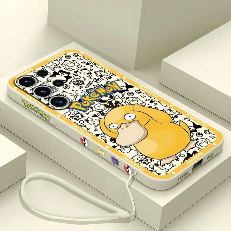 P-Pokemon чехол для телефона OPPO A5 A5s A7 A11 A16 A17k A18 A12 e A15 A16s A31 A32 A33 A35 A53 A38 A54 A74 4G 5G мягкий