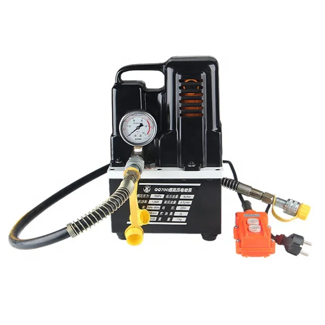 

QQ-700 700 Bar Electric Powered Hydraulic pump Portable Pumps