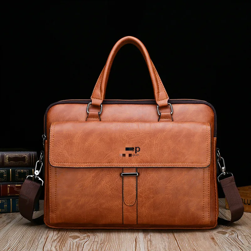 Laptop Bag 14 inch Notebook Handbag Briefcase Shoulder Notebook Bags Business Briefcase Diagonal Package For Men Handbag