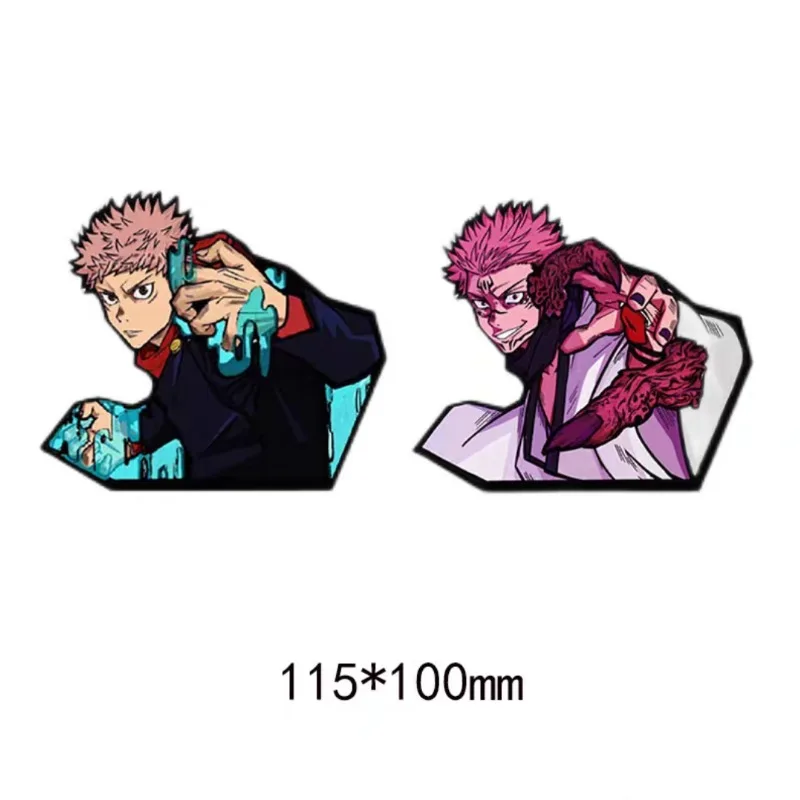 Наклейка на градиент аниме джутсу наклейка с изменением цвета Сатору годжо
