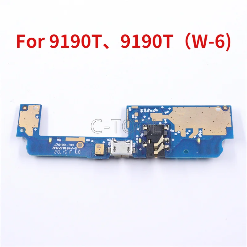 

5 шт. оригинальный зарядный порт USB Зарядное устройство Док-плата гибкий для 9190T, 9190T(W-6) NFC
