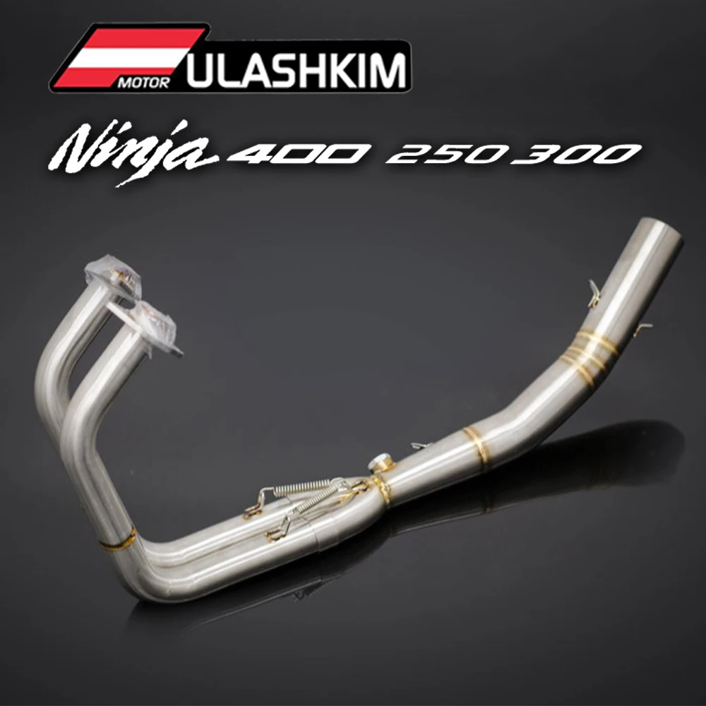 

Exhuast Ninja 250 300 400 For Kawasaki Z400 Z250 Z300 Z400 17-20 Motorcycle Exhaust Pipe Header Slip On Pipe