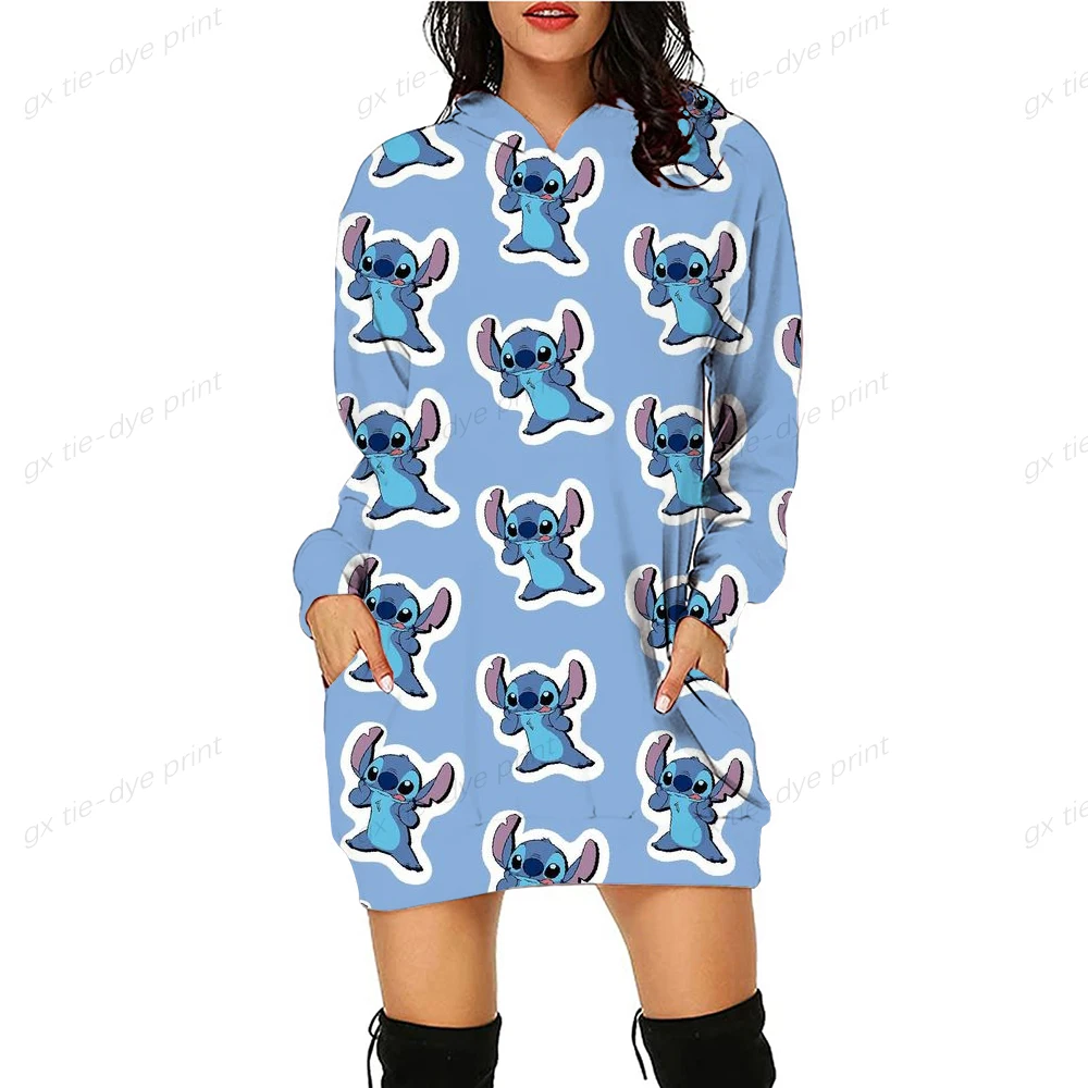 

Long Sleeve Dress Sweater Dress Chic Ladies Evening Mini Luxury Party Hoodie Sexy Disney Dress 2022 Stitch Prom Y2k