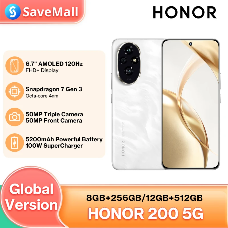 Смартфон HONOR 200 12/256ГБ global