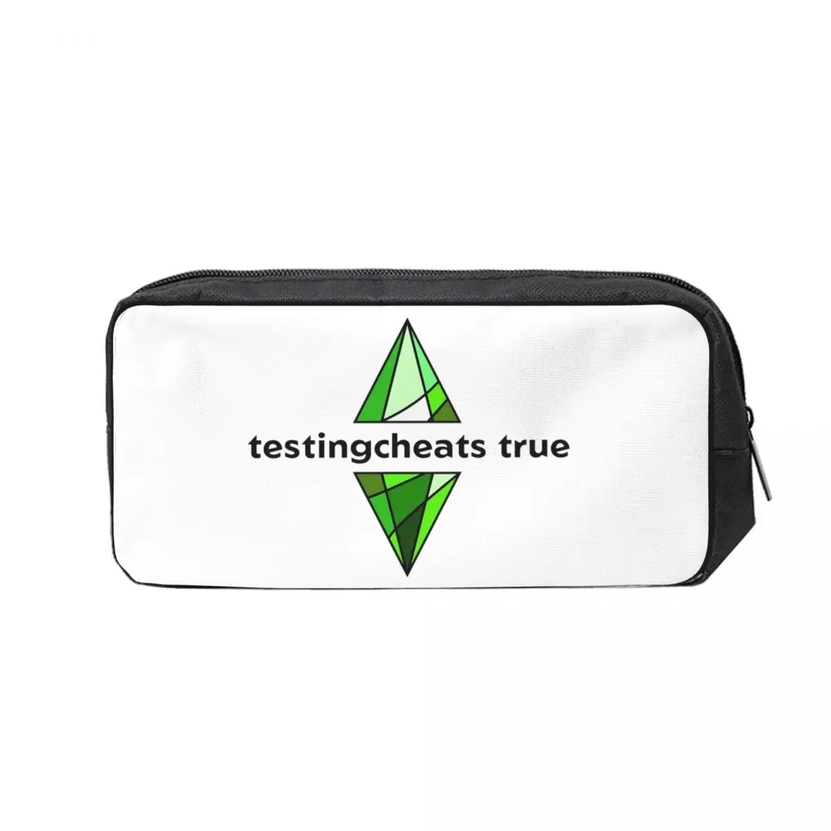Фото The Sims 4 - Testingcheats True Plumbob Пеналы для студентов, подарочные пеналы-коробки, пеналы-сумки, пеналы большой вместимости, пеналы-органайзеры для ручек №3