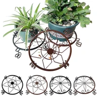 simple home decor garden wrought iron planters holder plant stand rack flower pot rack potted stander