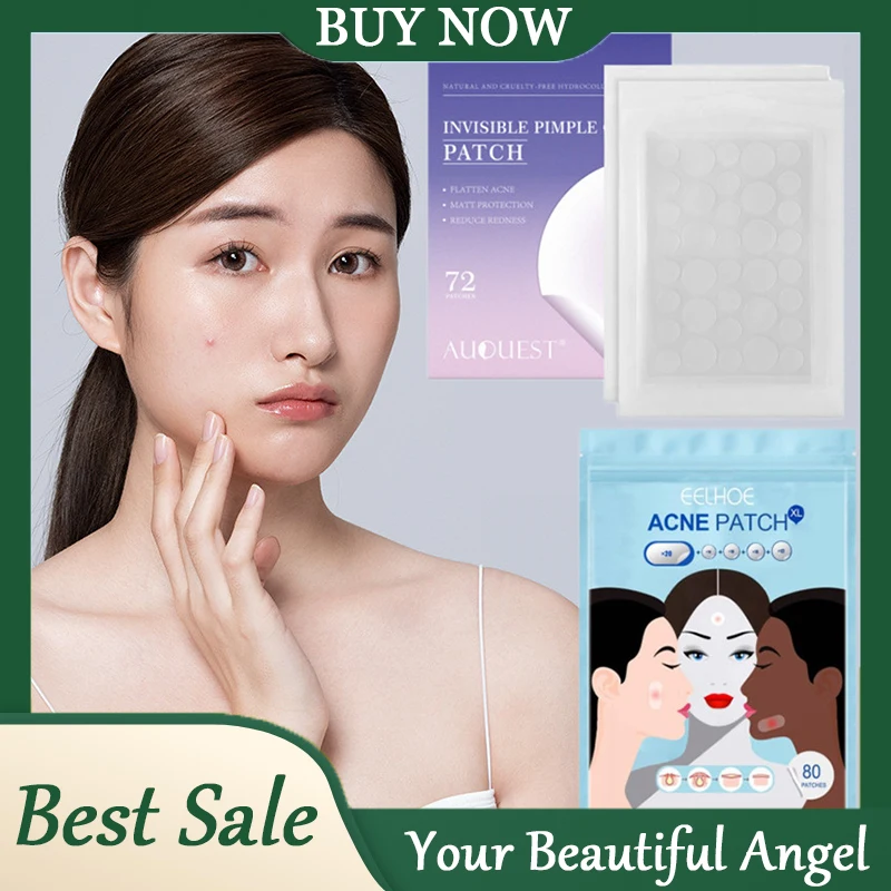 

5 Styles Hydrocolloid Acne Sticker Invisible Transparent Facial Blemish Removal Acne Sticker Waterproof Beauty Skin Care