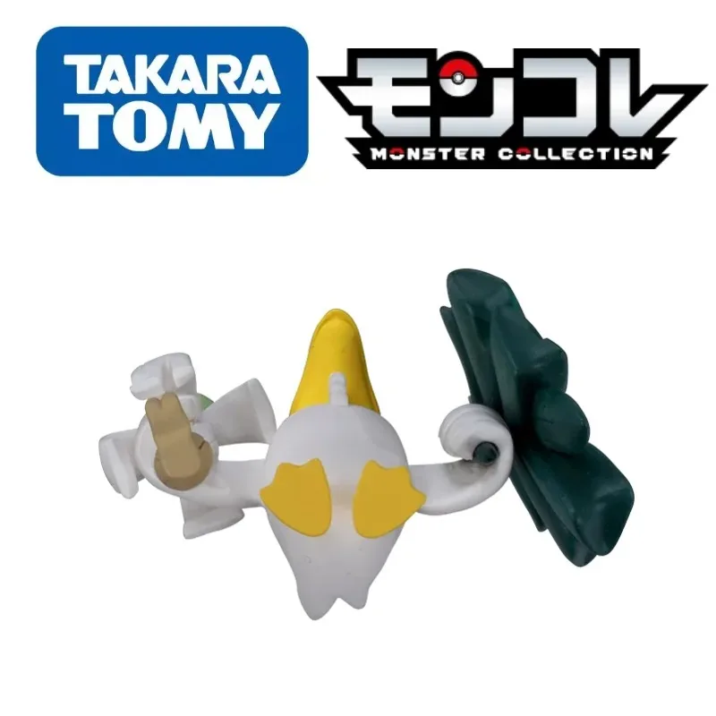 Фото В наличии оригинальные фигурки покемонов TAKARA TOMY MS-30 Farfetch'd ПВХ 5 см модель Покемон аниме подарки настольный орнамент детские игрушки №5