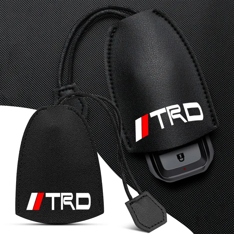 

New Car Styling Car Key Case Remote Control Key Case Car Accessories For Toyota TRD Logo RAV4 Levin Reiz Corolla Chr Yaris Camry