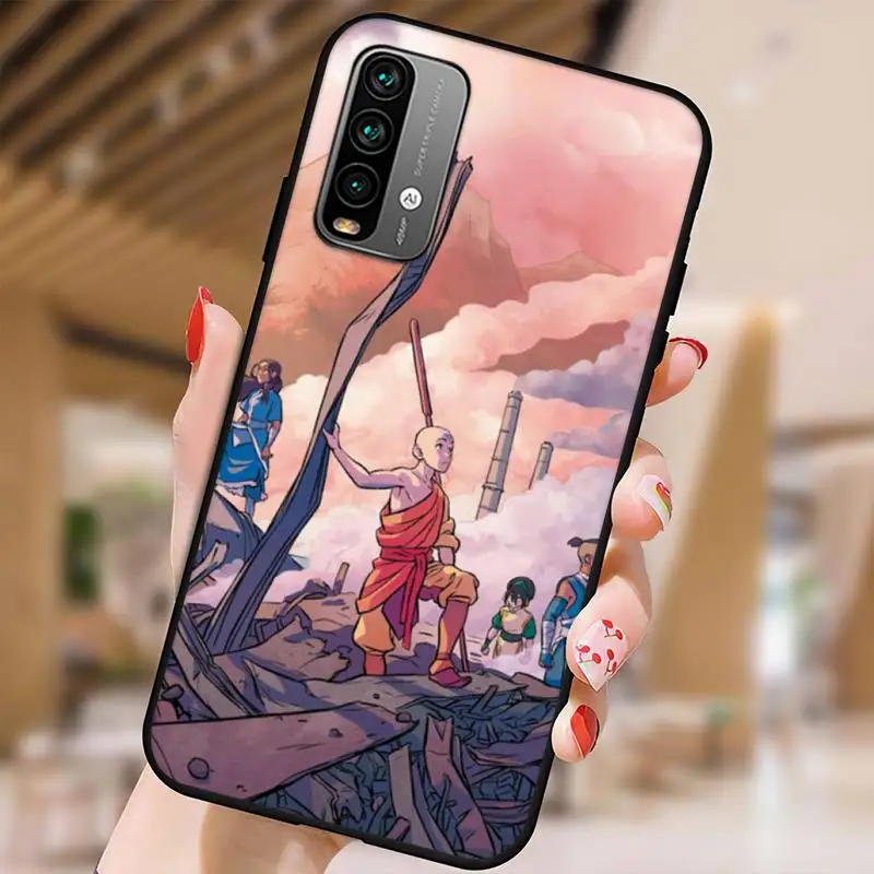 Аниме Аватар Последний airbender чехол для телефона Xiaomi9 10 11PRO LITE Redmi NOTE7 8 9 10A PRO K40 Poco3 Shell
