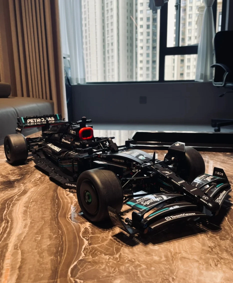 1642 шт. технические скоростные гонки F1 W14 E Performance автомобильные строительные блоки