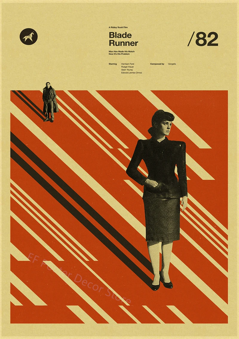 

Винтажный постер "Назад в будущее"