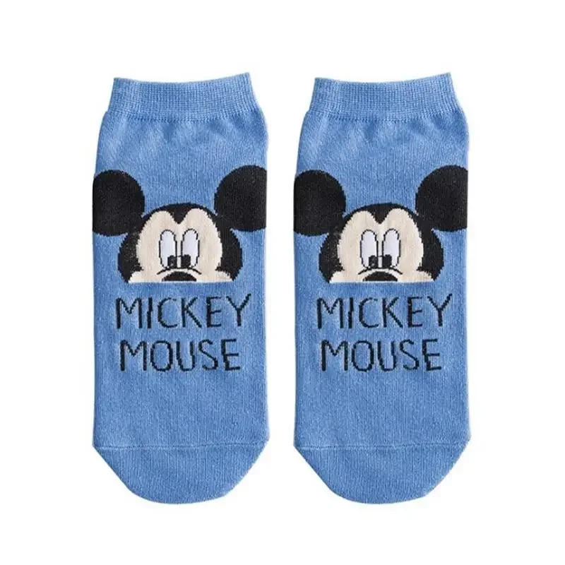 Носки-лодочки с Минни и Микки Маусом носки Disney Kawaii аниме персонаж мультфильма