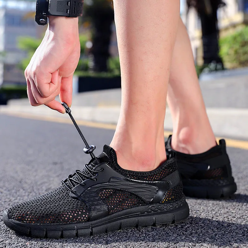 

Casual Shoes Breathable Deportivas Shoes Summer Hombre Trainers Zapatillas Breathable mesh casual men shoes S4362-4380 Dn