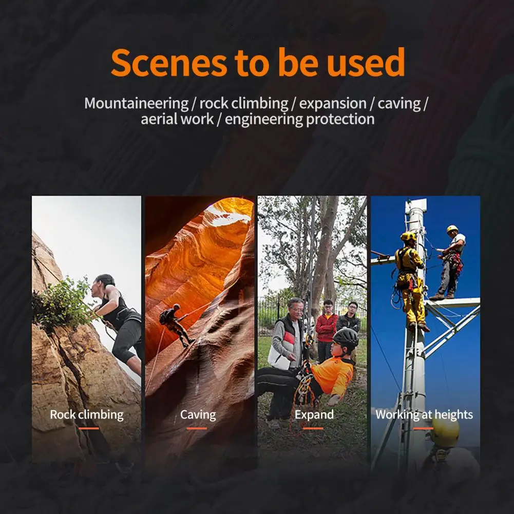 

Shock-proof Portable Reinforced Sewing Safety Rope Survival Equipment