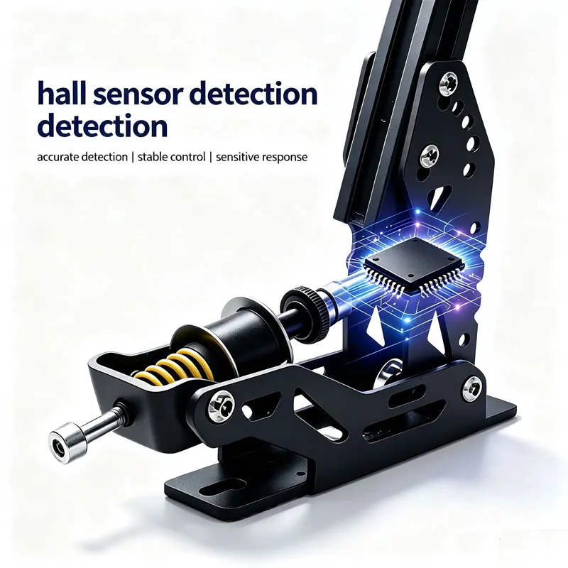 Фото USB-линейный ручной тормоз для ПК, совместимый с Thrustmaster/Logitech/SIMAGIC/FANATEC/MOZA, адаптер для гоночных симуляторов №5