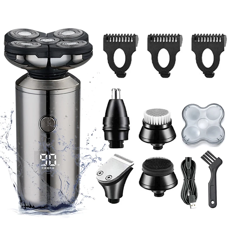 For Men Rechargeable Head Electric Razor Bald Shaving Machine