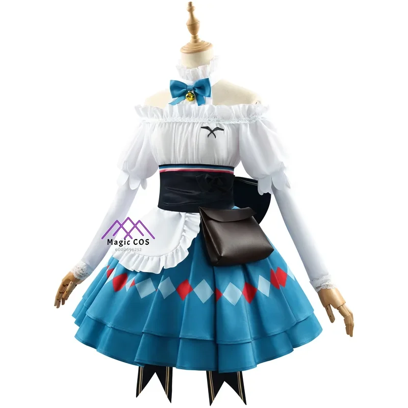 Arknights Eyjafjalla The Hvit Aska Пикник перед поездкой Женский костюм для косплея Игра