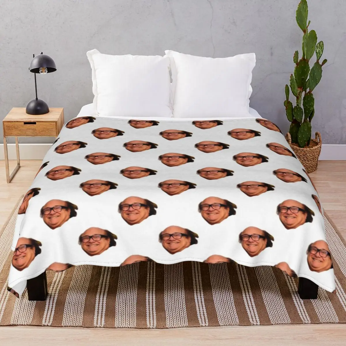 Danny Devito Blankets Flannel Plush Decoration Soft Throw Blanket for Bedding Home Couch Travel Cinema