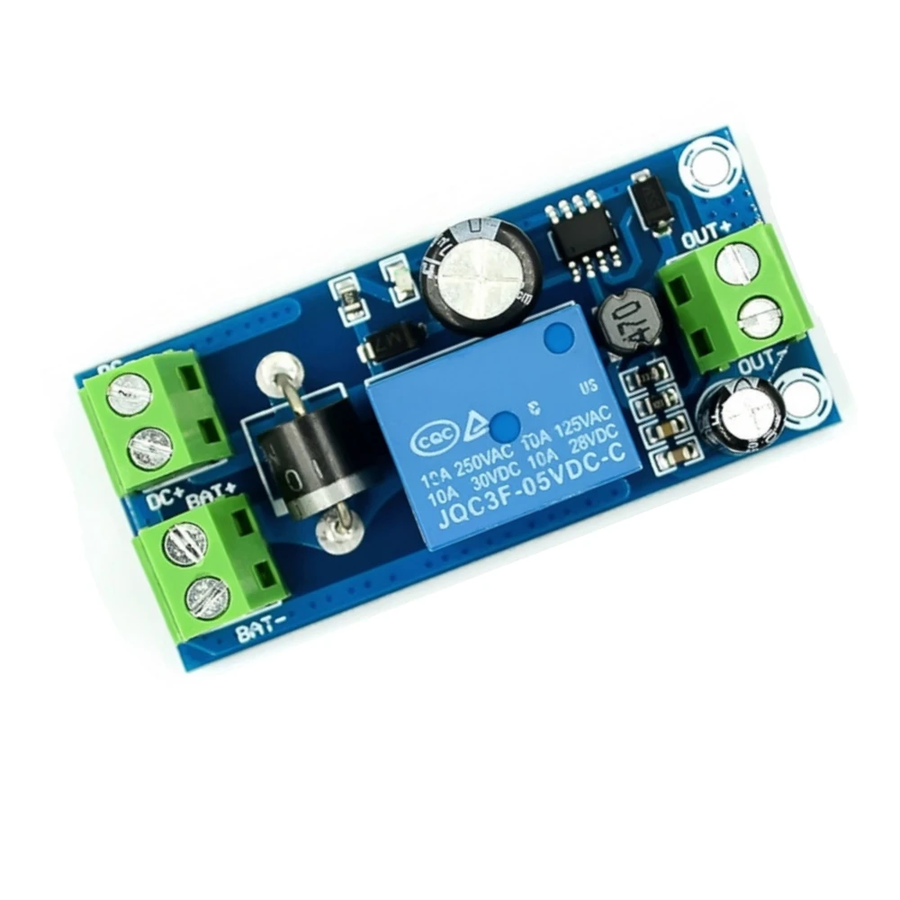 

Power Supply 5V to 48V Board Relay Module Power-OFF Protection Module Automatic Switching Module UPS Emergency Cut-off Battery