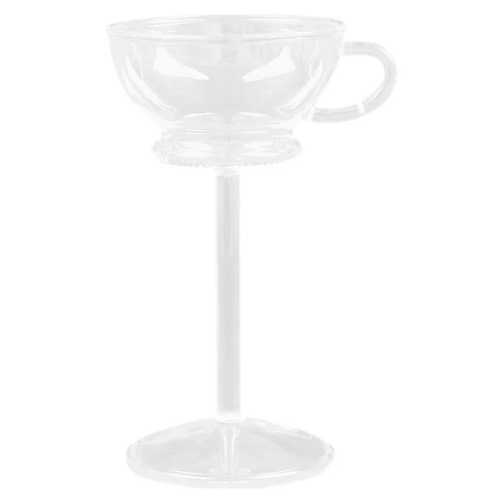 

Glass Goblet Decorative Cup Glass Cup Drinks Goblet(140ml)