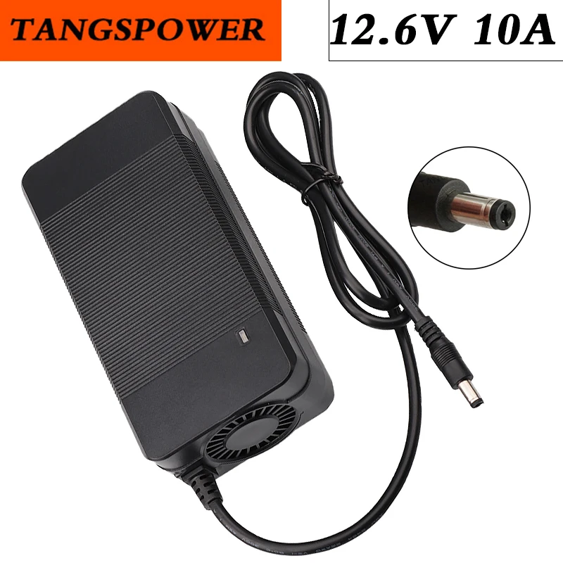 Зарядное устройство для литий-ионных батарей, 12,6 в, 10 А, 10,8 В, 11,1 В, 12 В