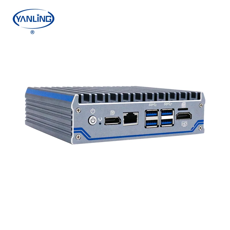 Китайская Алюминиевая Htpc эргономичная компьютерная графическая карта чехол J4125