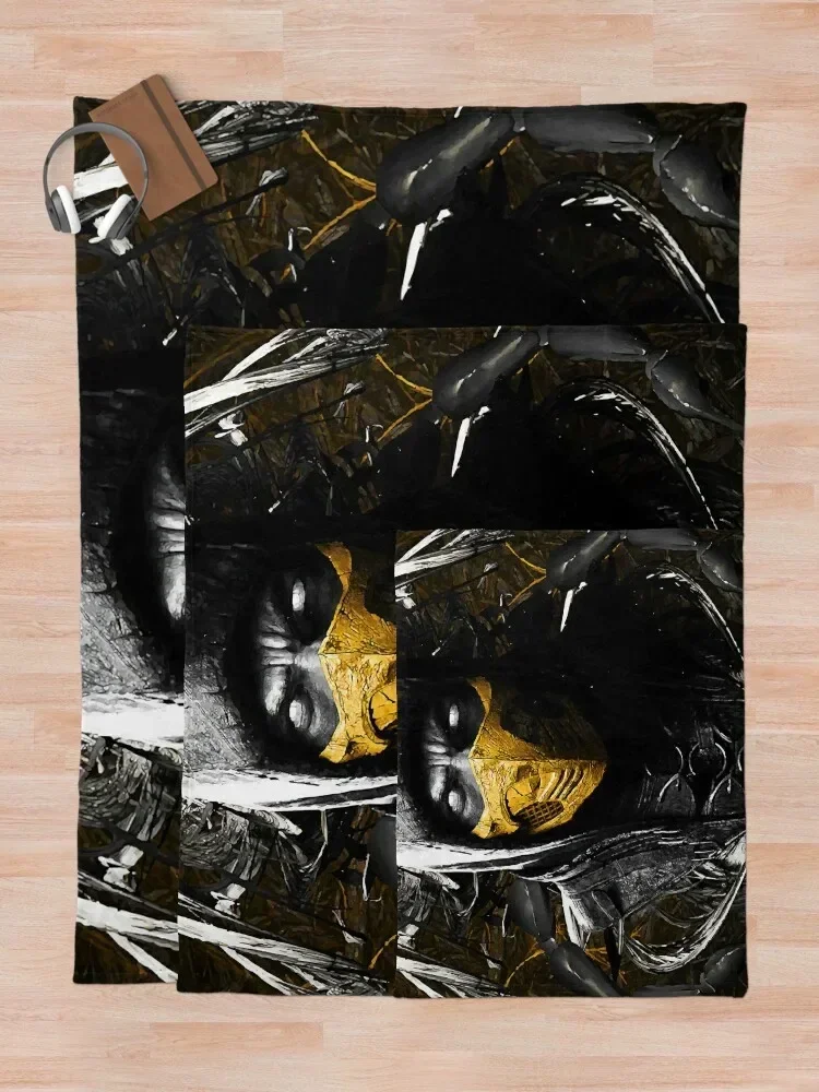 Одеяло для дивана Mortal Kombat X Scorpion