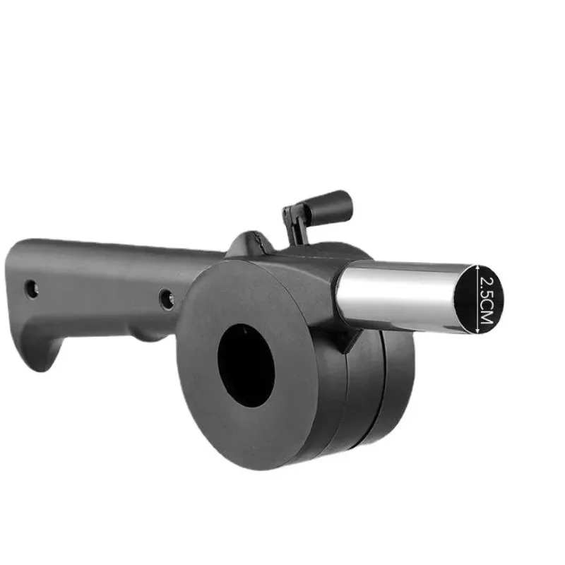 Портативная ручная воздуходувка для барбекю подставка сгорания с сильным огнем