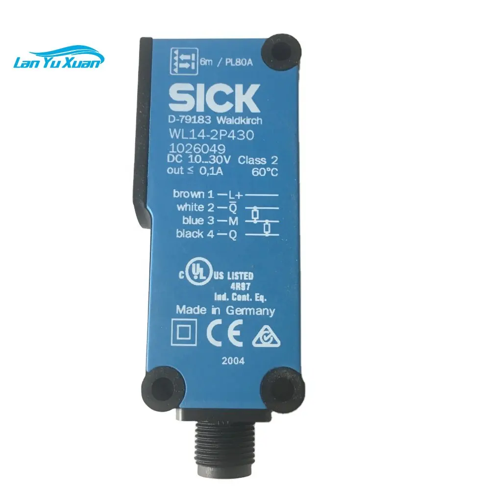 

New And Original In Stock WL14-2P430 1026049 Sensing range 0.15 to 6m Photoelectric Proximity Sensor For Sick