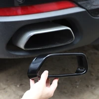 stainless steel car tail throat car tail muffler exhaust pipe output cover for bmw x5 x6 f15 f16 2014 2018 car accessories