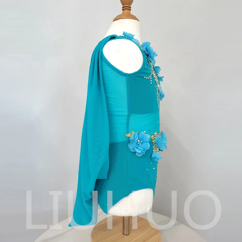 LIUHUO Lyrical танцевальное платье для выступления цветная юбка с шестом заводская