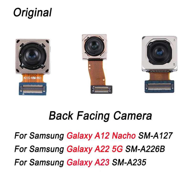 Оригинальная задняя камера для Samsung Galaxy A12 Nacho SM-A127 / A22 5G/A23 SM-A226B