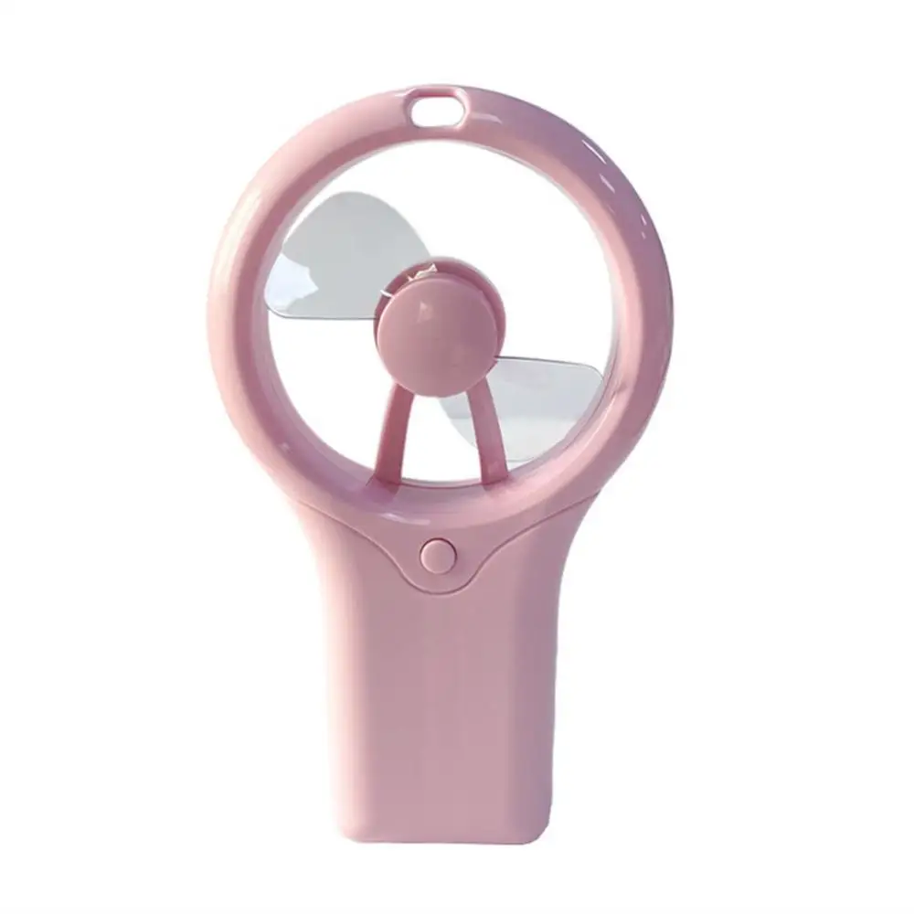 

Battery Usb Charging Handheld Small Fan Detachable Soft Blade Fans Cooling Mini Mute Portable Neck Fan Handheld Fan Air Cooler