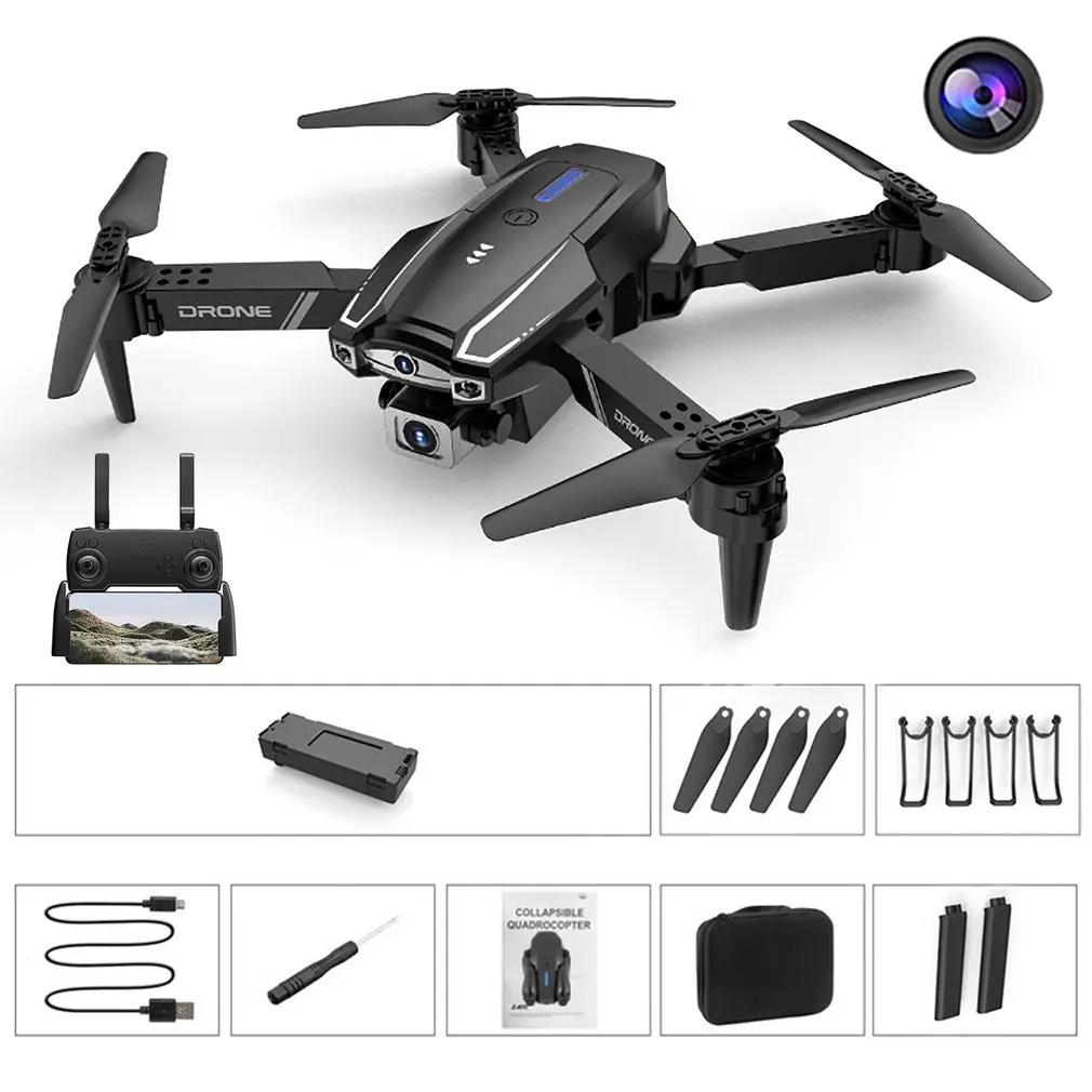 Drone Intelligent Remote S2 Obstacle Avoidance Four-axis Drone 4K High Definition Camera Remote Control Drone RC Helicopter enlarge