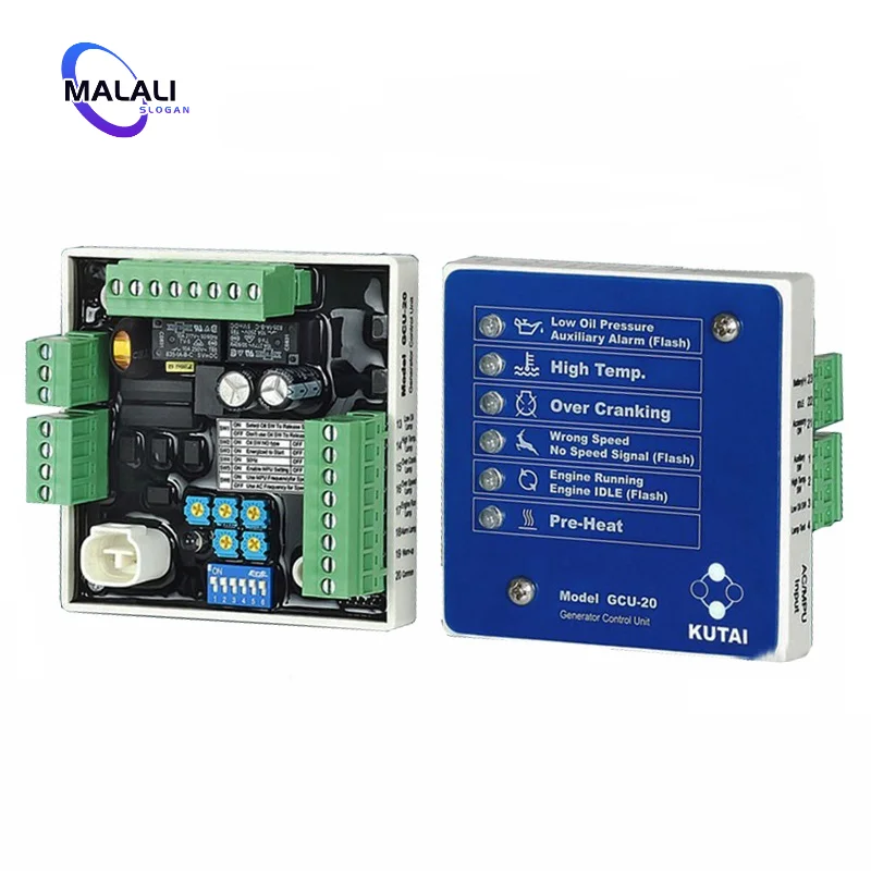 Оригинальный модуль управления автоматической генераторной установкой KUTAI GCU-20