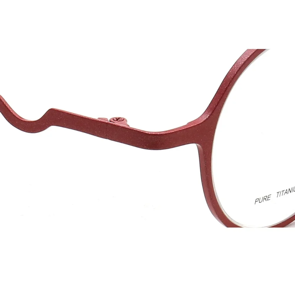 Женские оправы для очков круглые мужские оптические Полуободковые очки