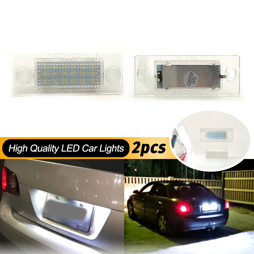 Задний номерной знак для VW Golf 5 Plus супер яркий водонепроницаемый Caddy III Passat Cimousint