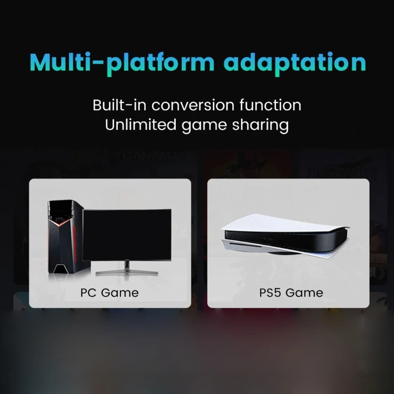 Комплект расширения контроллера DX11 для переназначения задней панели PS5Dual с