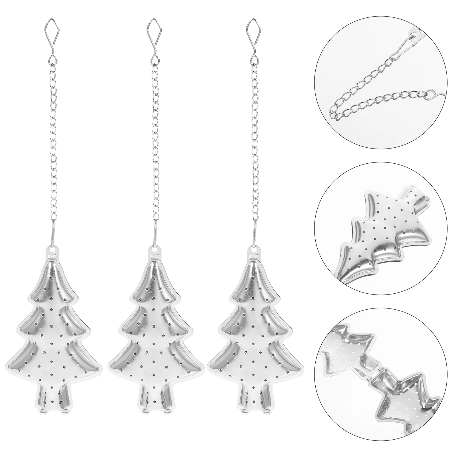 6-шт. диффузор для утечки чая с деревом гаджет изготовления заварочных изделий из