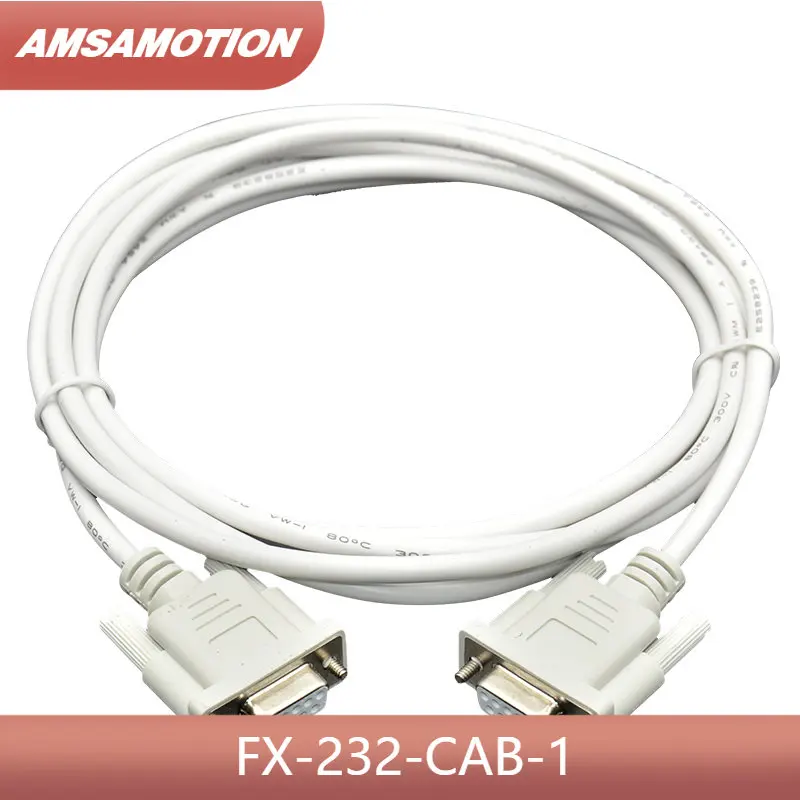 Фото Женский кабель для порта RS232, подходит для Mitsubishi FX-232-CAB-1 920 930 940 GT1275, Кабель для программирования сенсорного экрана №1